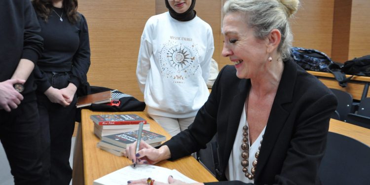 Mine Özbek, Yazım Teknikleri Dersine Konuk Oldu