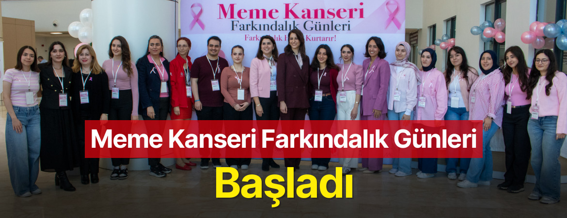 Meme Kanseri Farkındalık Günleri Başladı