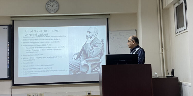 Prof. Dr. Kıvanç Çefle’den “Nobel Ödülünü Hak Edenler” Sunumu
