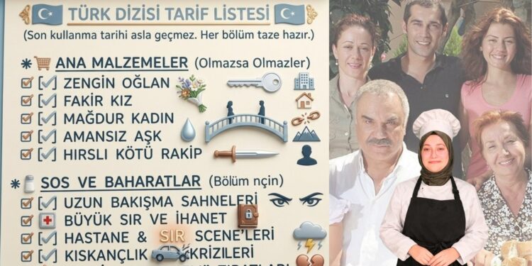 Toplanın Hanımlar Günün Tarifini Veriyorum: Türk Dizi Tarifi 